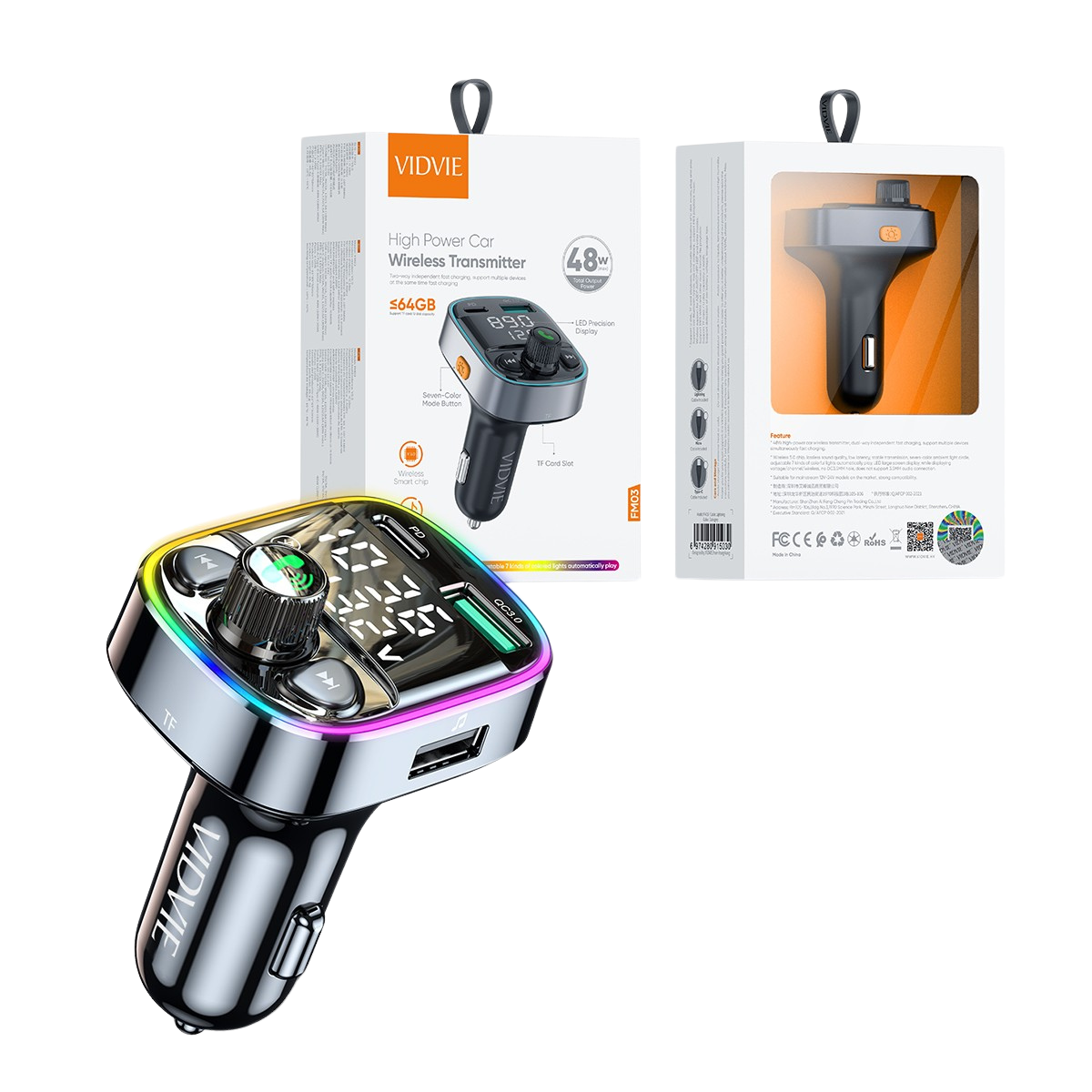 High Power Car Wireless Transmitter