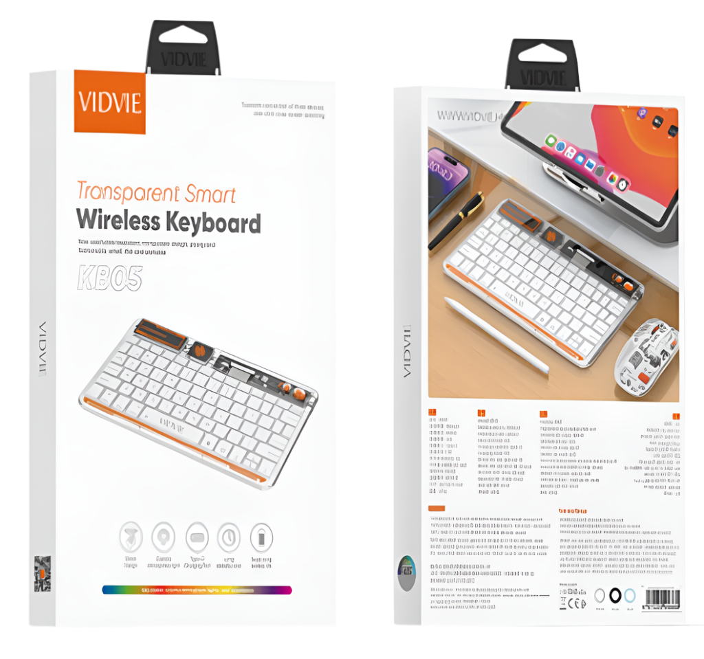 Transparent Smart Wireless Keyboard