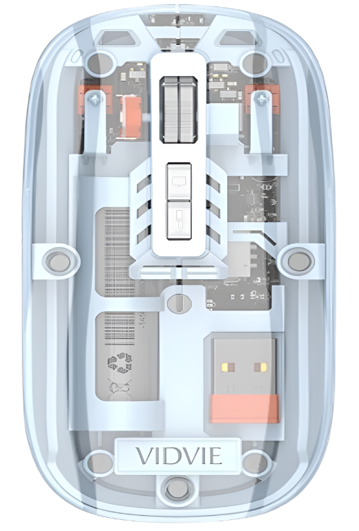 Transparent Wireless Dual-mode Mouse
