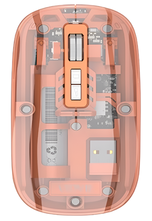 Transparent Wireless Dual-mode Mouse