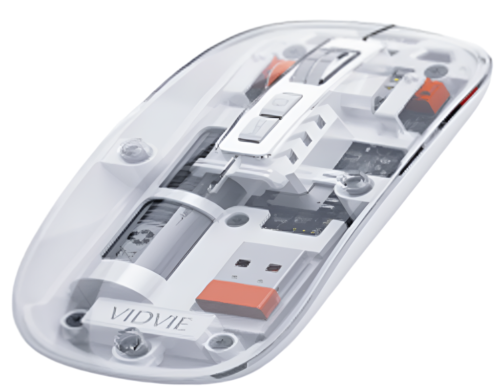 Transparent Wireless Dual-mode Mouse