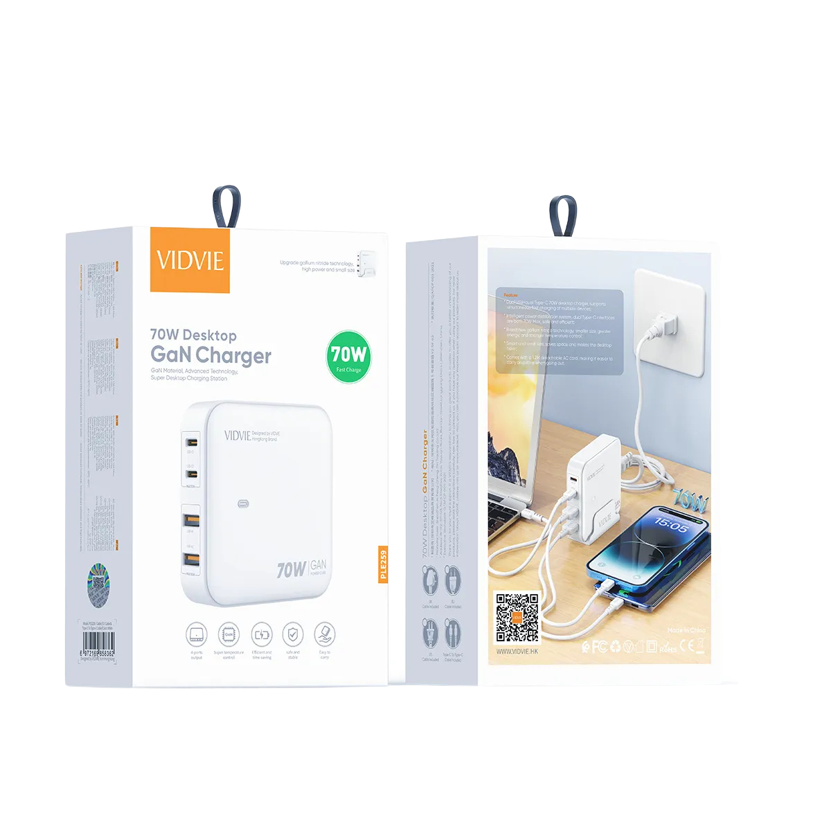 70W Desktop GaN Charger