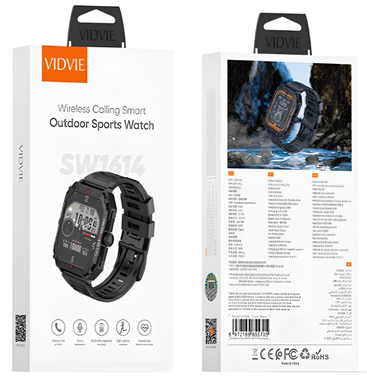 Wireless smart outdoor sports watch