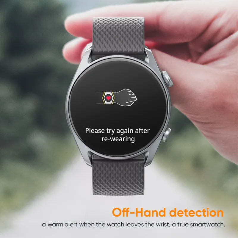 AMOLED Wireless Call Smart Watch
